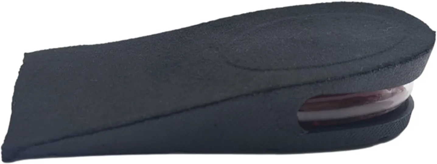 1 Pair Elastic Shock-Absorbing Height Increasing Sports Shoe Insoles, Soft Breathable Replacement Insoles for Men Women