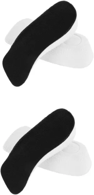1 Pair Height Increase Shoe Pads of Heel Lift Inserts for Comfortable Fit Breathable and Shock Absorbing Suitable for Sneakers Boots Shoes Height Elevation