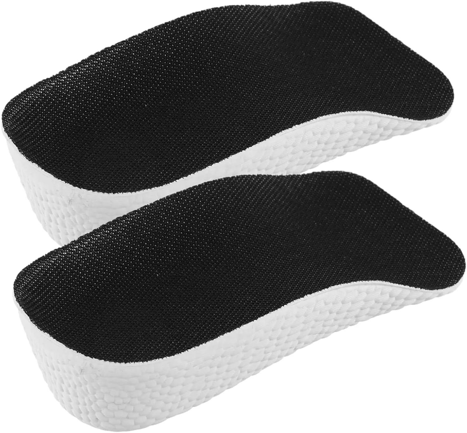 1 Pair Height Increase Shoe Pads of Heel Lift Inserts for Comfortable Fit Breathable and Shock Absorbing Suitable for Sneakers Boots Shoes Height Elevation