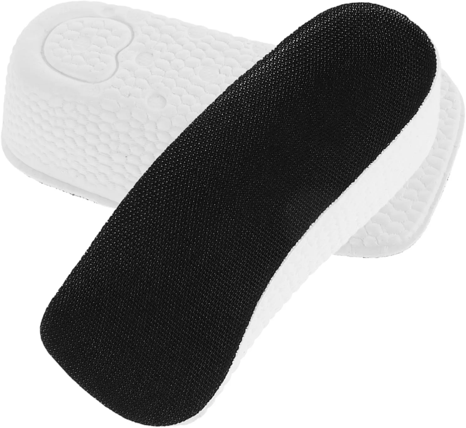 1 Pair Height Increase Shoe Pads of Heel Lift Inserts for Comfortable Fit Breathable and Shock Absorbing Suitable for Sneakers Boots Shoes Height Elevation