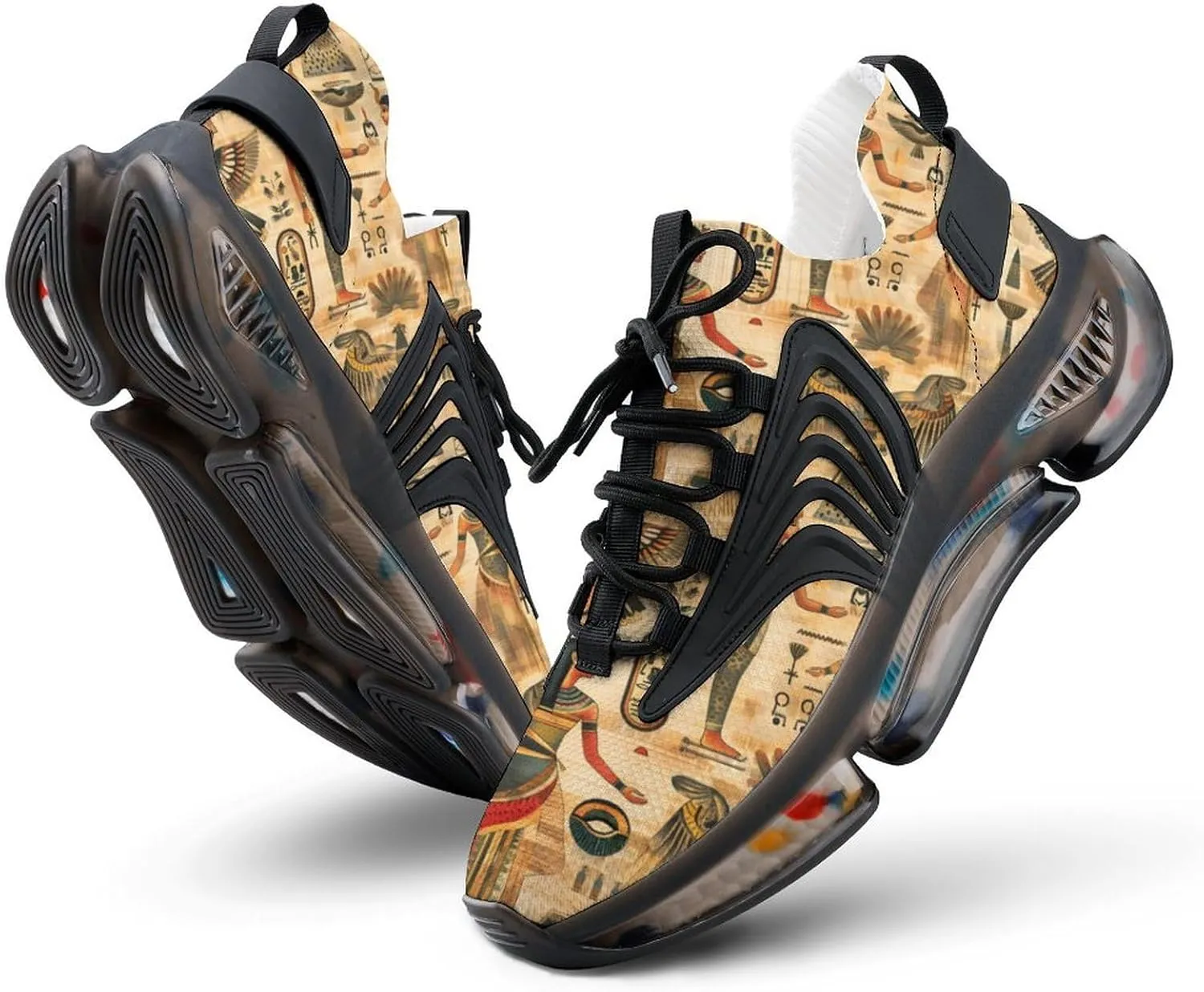 Ancient Egypt Men's Running Shoes Lightweight Walking Shoe Breathable Sneaker