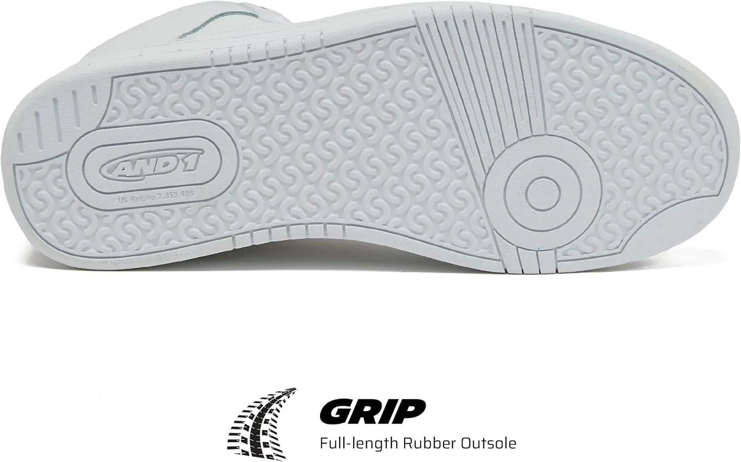 AND1 Slam Men??s Basketball Shoes, Mid Top Casual Court Sneakers for Men, Sizes 7 to 15