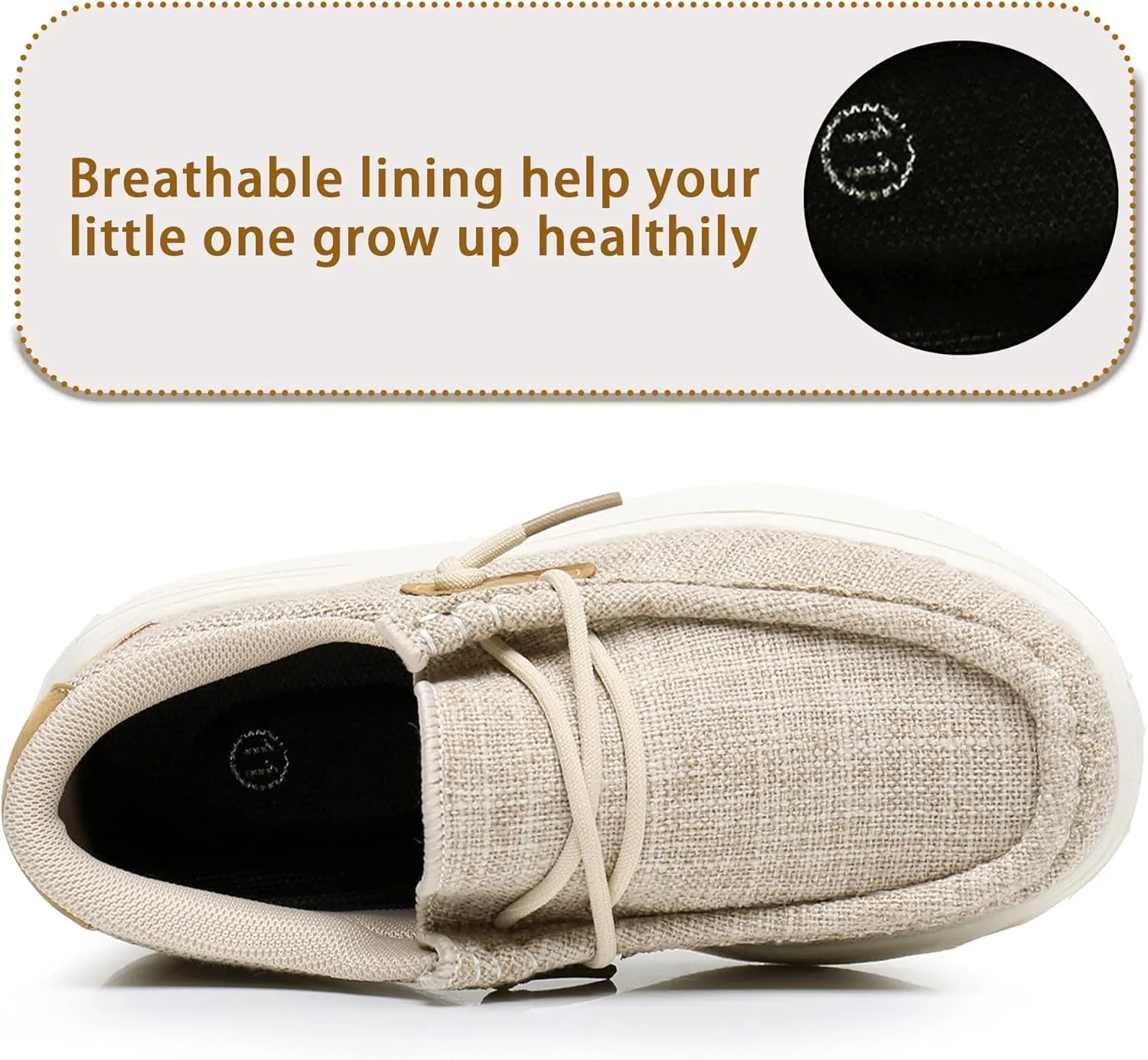 Apakowa Kids Boys Girls Loafers Slip-On Lightweight Comfortable Shoes (Toddler/Little Kid/Big Kid)