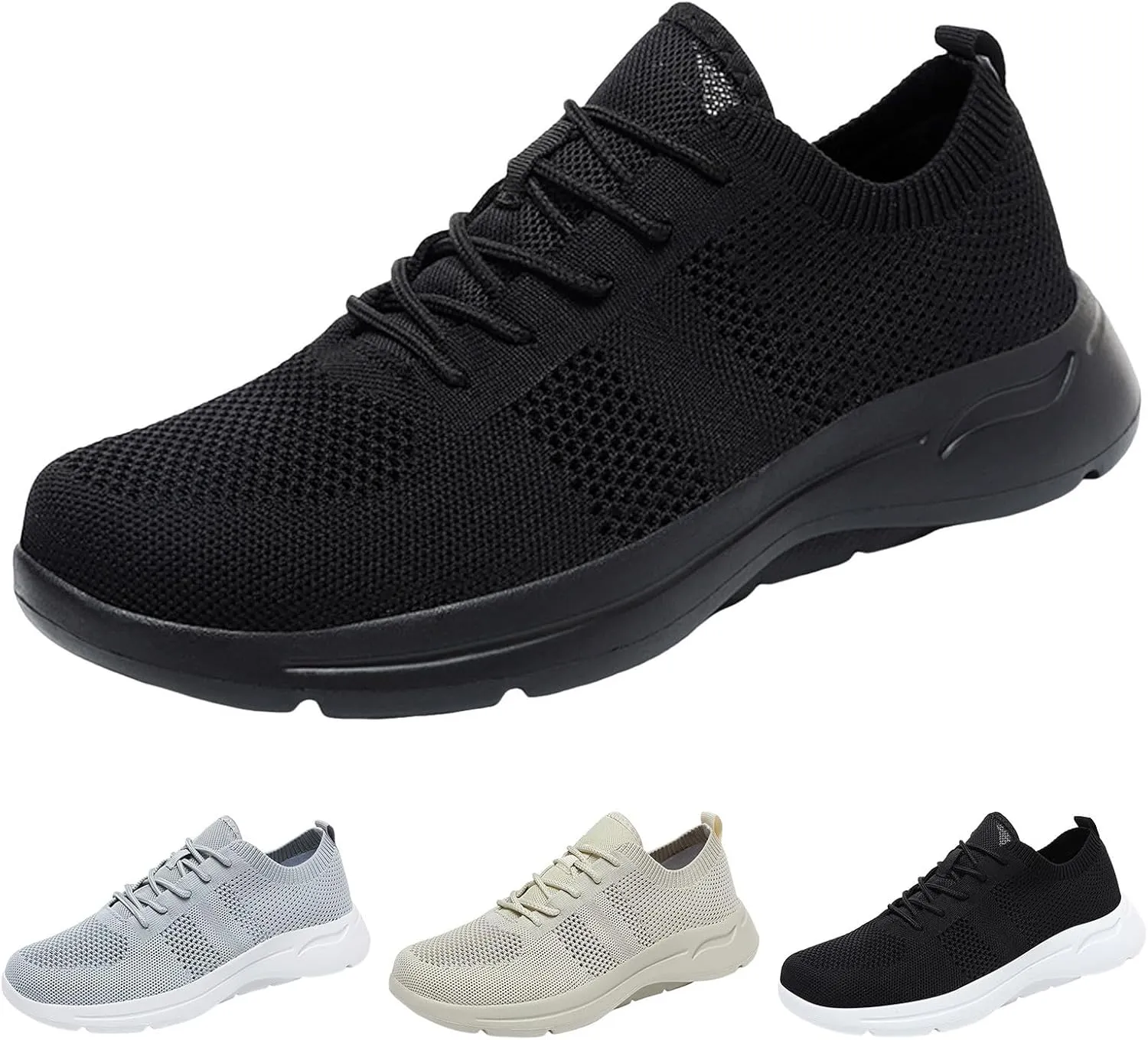 Arch Support Hiking Shoes for Men Recovery Air Athletic Running Tennis Shoe Memory Foam Versatile Shoes for Men