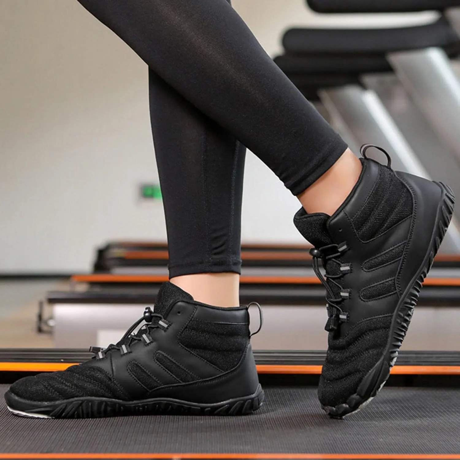 Arch Support Non Slip Minimalist Shoes for Men Breathable Mesh Fashion Sneaker Men's Breathable Barefoot Shoes