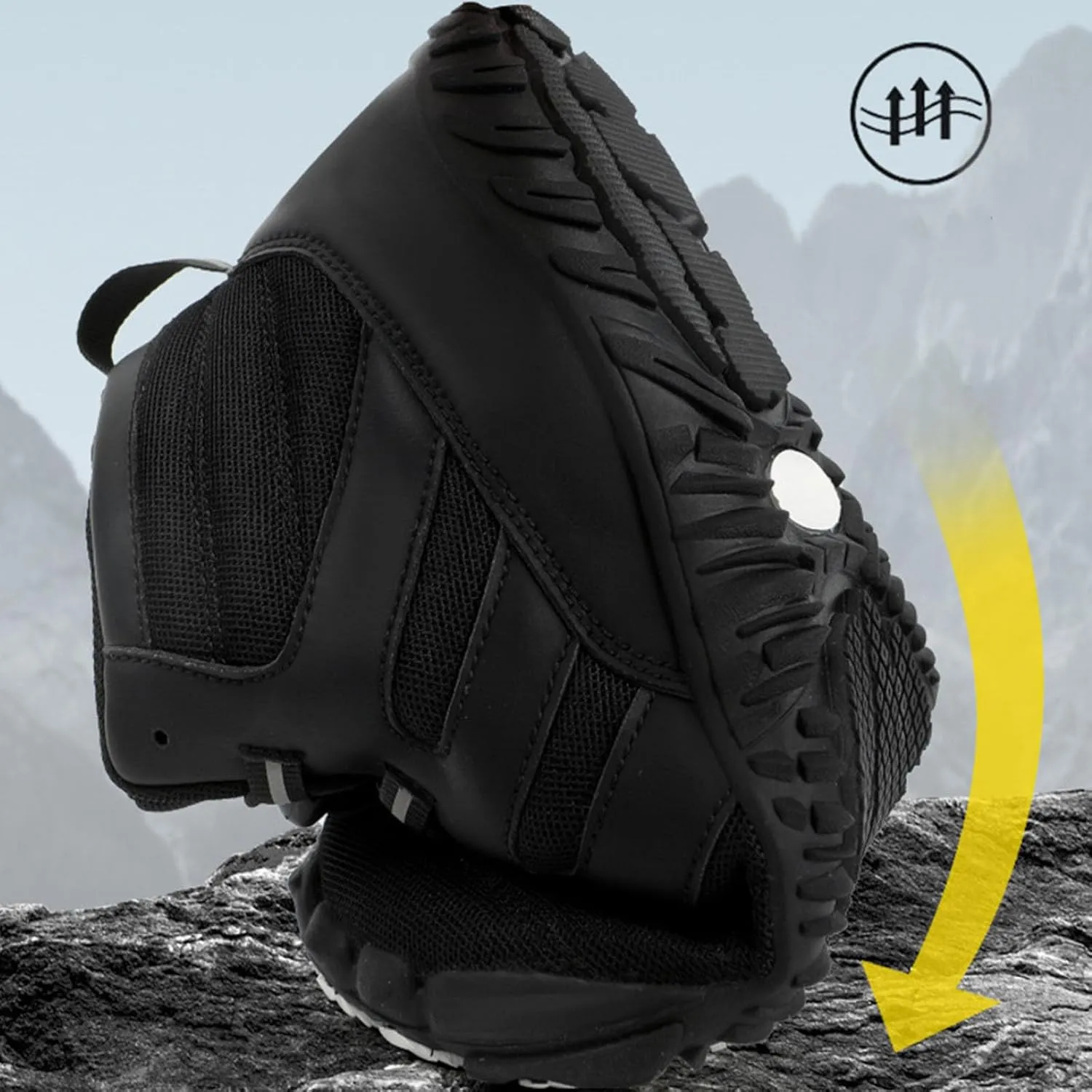 Arch Support Non Slip Minimalist Shoes for Men Breathable Mesh Fashion Sneaker Men's Breathable Barefoot Shoes