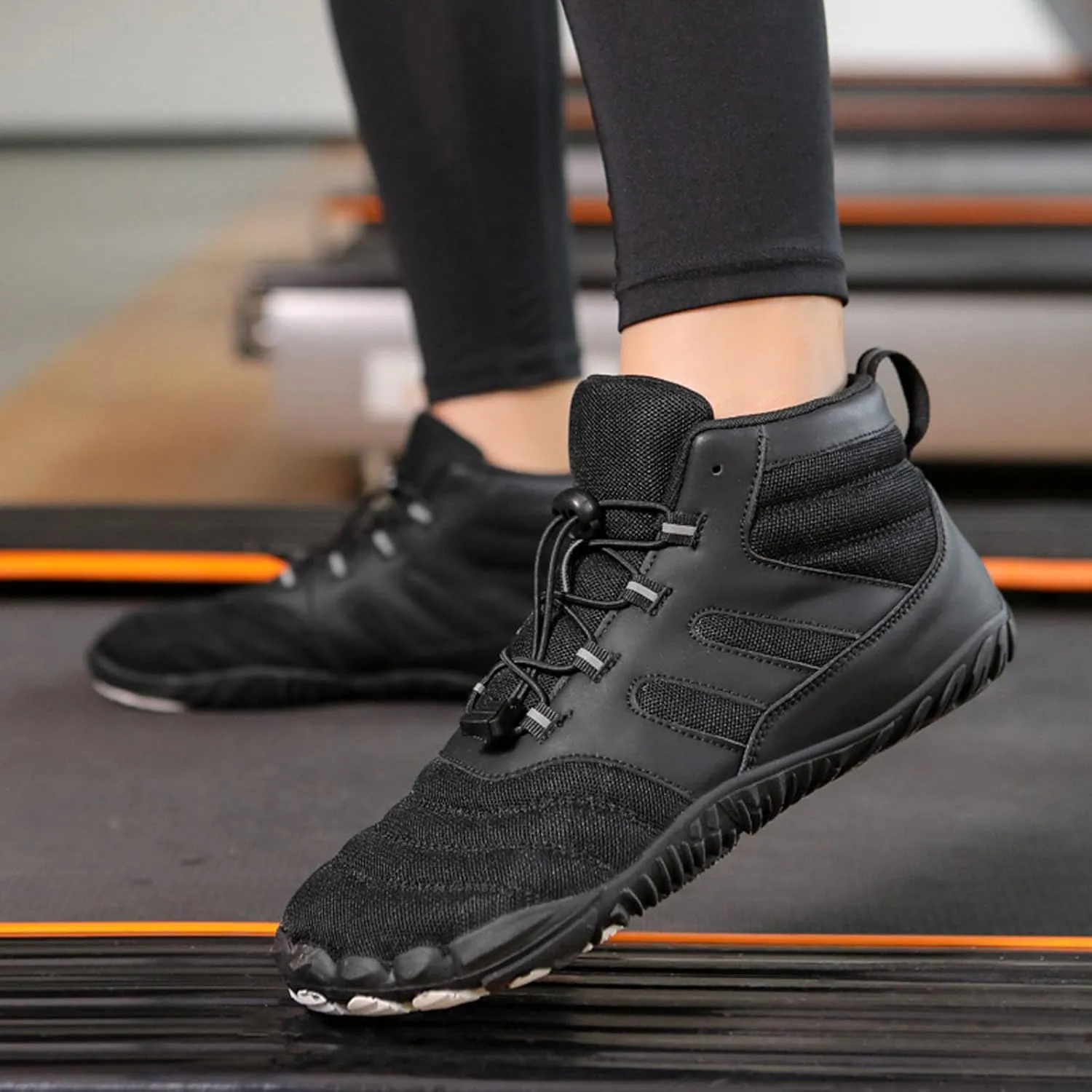 Arch Support Non Slip Minimalist Shoes for Men Breathable Mesh Fashion Sneaker Men's Breathable Barefoot Shoes