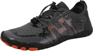 Arch Support Non Slip Minimalist Shoes for Men Casual Sneaker Mesh Breathable Walking Shoe Memory Foam Sneaker