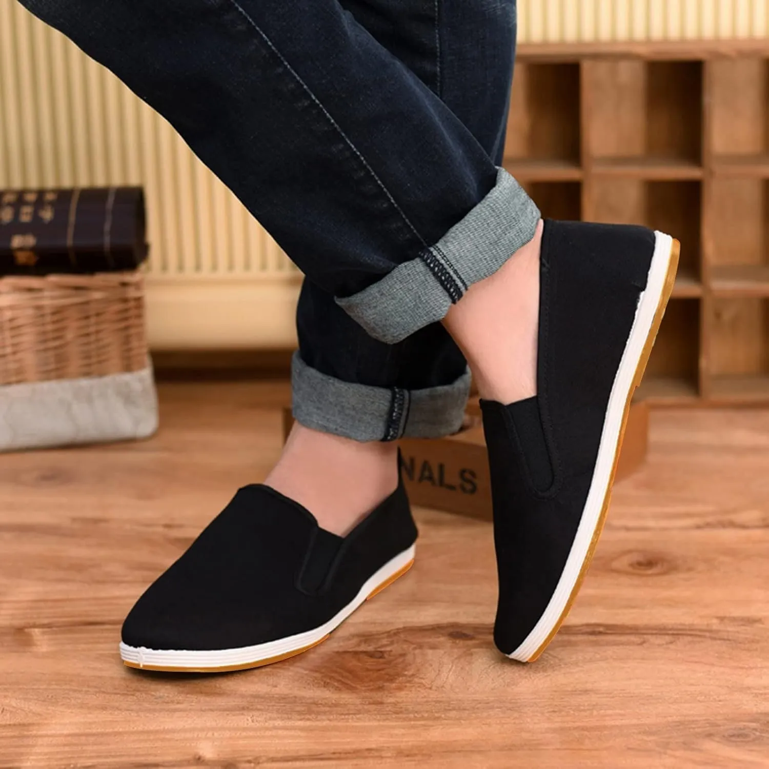 Arch Support Non Slip Minimalist Shoes for Men Supportive Running Athletic Sneaker Lightweight Minimalist Shoes