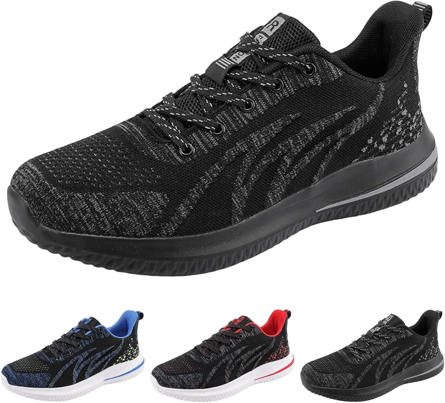 Arch Support Sports Shoes for Men Casual Sneaker Mesh Breathable Walking Shoe Outdoor Non Slip Jogging Sneakers