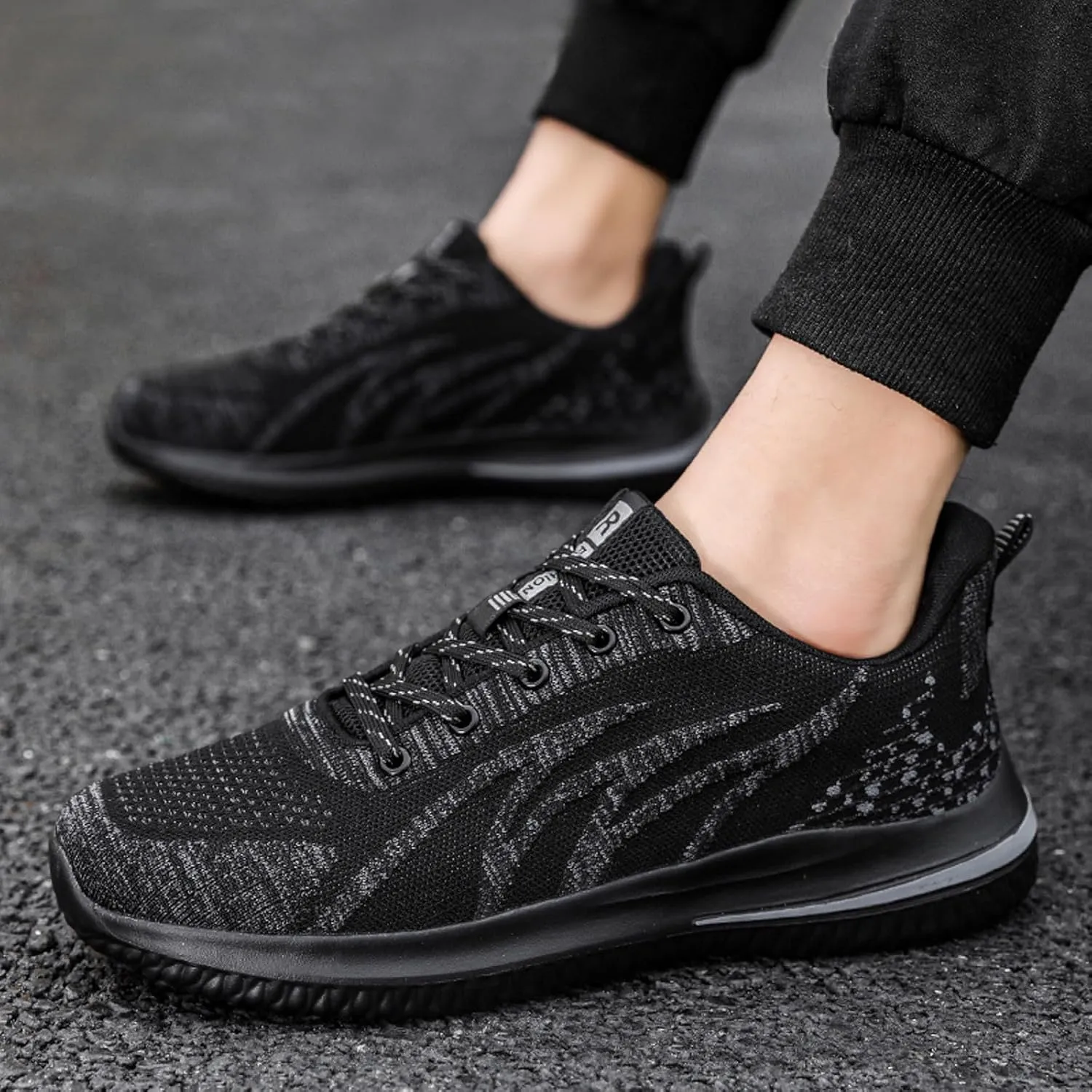 Arch Support Sports Shoes for Men Casual Sneaker Mesh Breathable Walking Shoe Outdoor Non Slip Jogging Sneakers