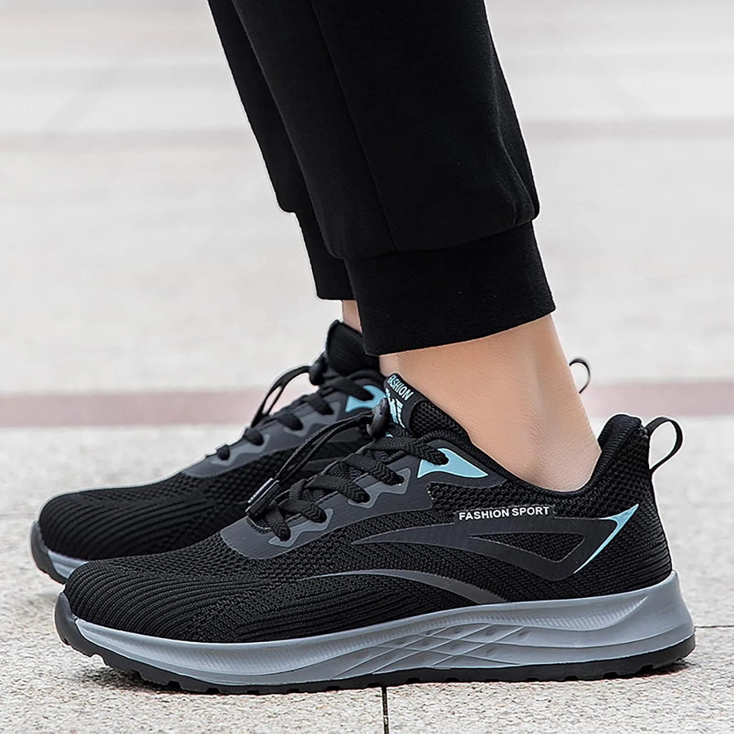 Arch Support Sports Shoes for Men Non Slip Walking Shoes Fashion Lightweight Elderly Shoes Cushion Sneaker