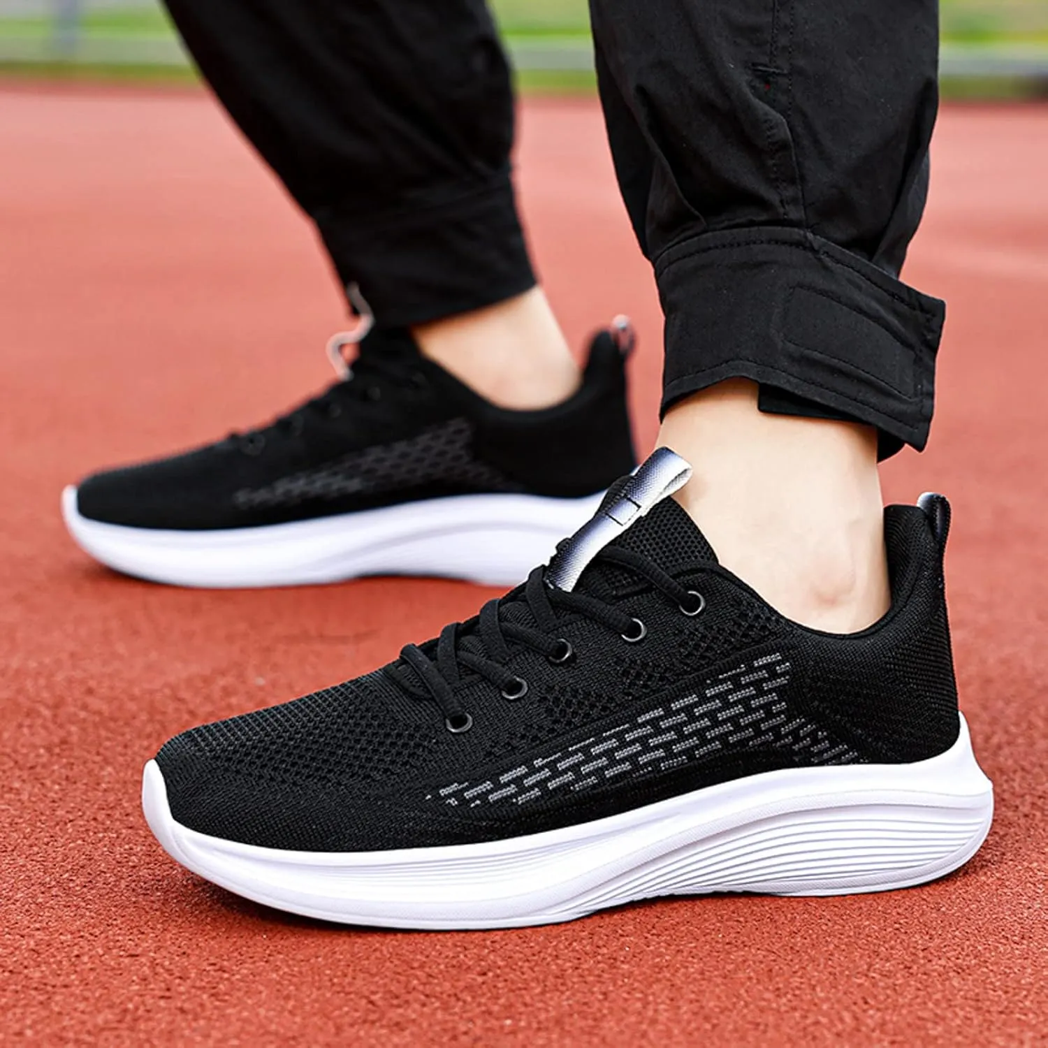 Arch Support Walking Shoes for Men Breathable and Light Outdoor Comfy Walking Shoe Lightweight Minimalist Shoes
