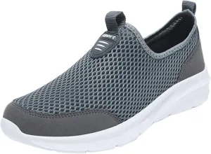 Athletic Fashion Sneakers for Men Comfortable Breathable Stretch Canvas Slip On Sneaker Casual Stretch Sneaker