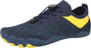 Athletic Fashion Sneakers for Men Lightweight Breathable Slip On Running Shoe Men's Breathable Barefoot Shoes