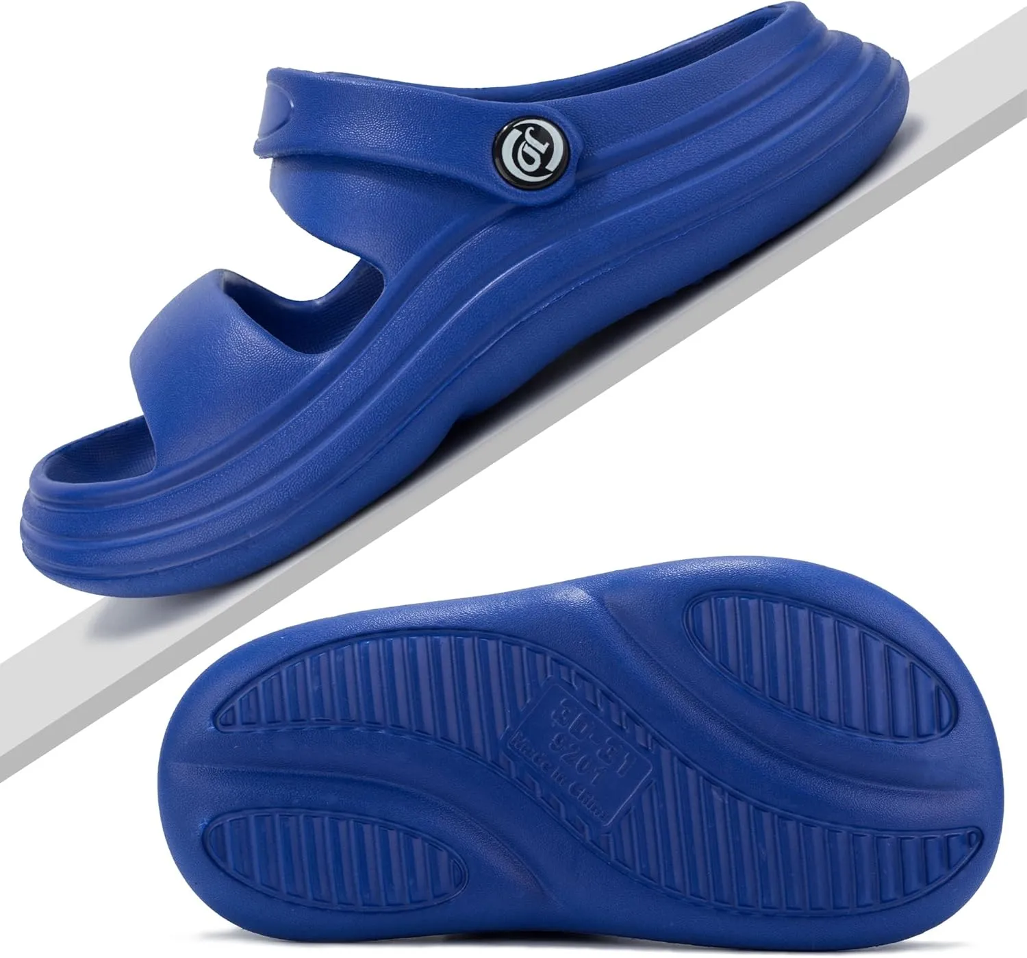 Axcone Kid's Boys Girls Comfort Clogs Slippers Cartoon Garden Shoes Breathable Non-Slip Beach Pool Sandal All-Terrain Parallel Bars Cloud Slippers（Toddler/Little Kids/Big Kids）