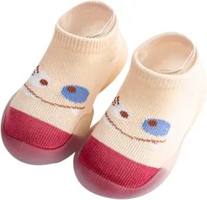 Baby Girl Shoes Children Todller Shoes Baby Boys Girls Non Slip Flat Socks Shoes Lightweight Comfortable Cute Cute B