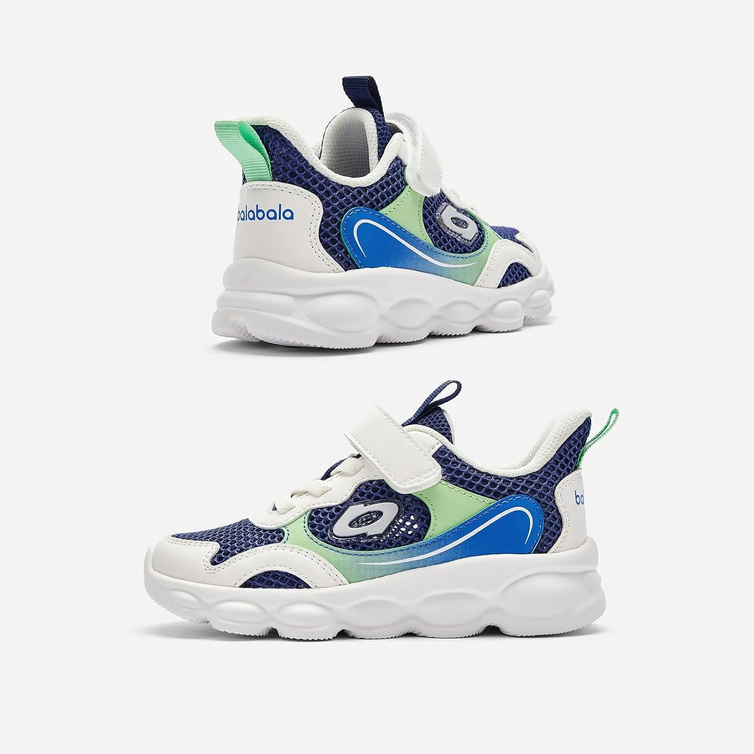 Balabala Kids Boys Girls Sneakers Walking Shoes Breathable Athletic Sport Running Tennis Shoes