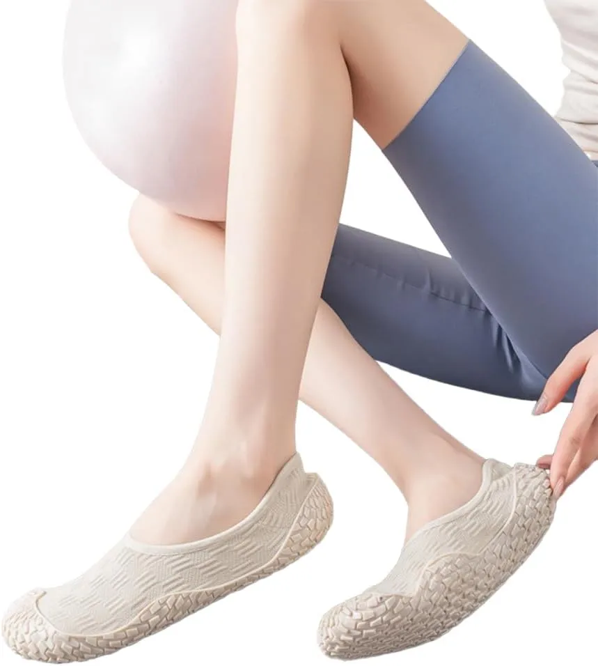 Barefoot Indoor Fitness Sneakers with Wide Toe Box Womens Training Minimalist Shoes Lightweight Sneakers for Gym, Pilates