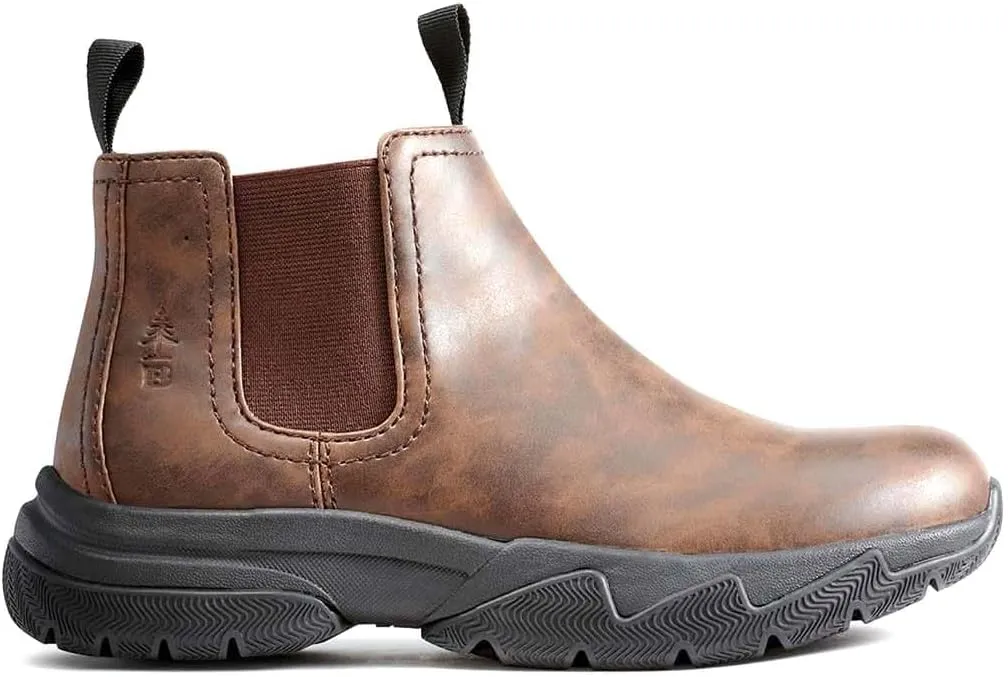 BASS OUTDOOR Women's Leather Slip on Cushioned Insole Water Resistant Boot Hiking