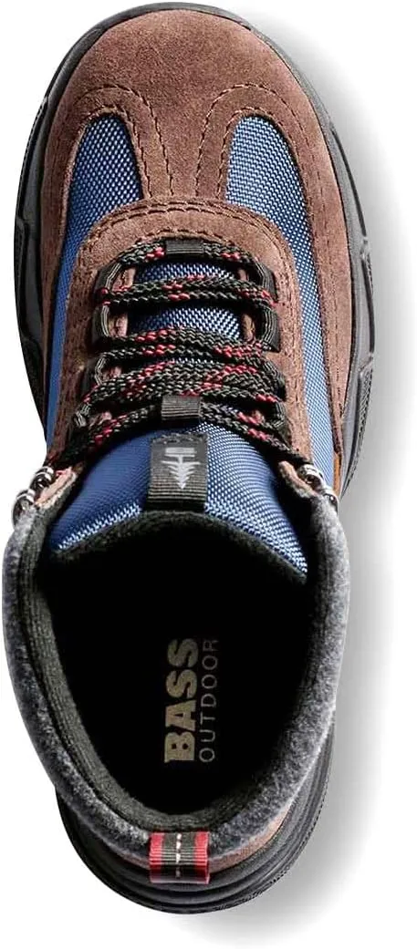 BASS OUTDOOR Women's Two Tone Lace Up Cushioned Insole Water Resistant Boot Hiking