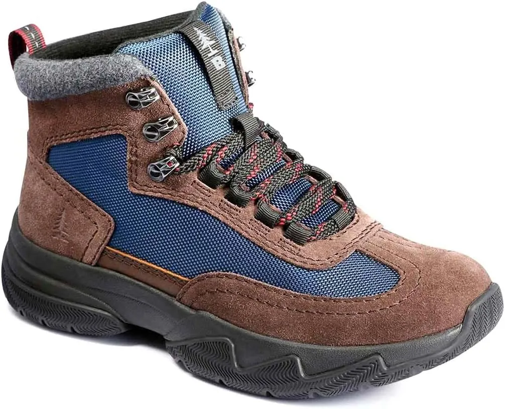BASS OUTDOOR Women's Two Tone Lace Up Cushioned Insole Water Resistant Boot Hiking