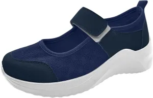 Black Running Sneakers for Women Slip Resistant Women's Black Work Shoes Size 9 Black Lace Up Workout Shoes Women Wide Width Platform Sneaker for Women Sneakers Slip On Zapatos Comodos Para Mujer
