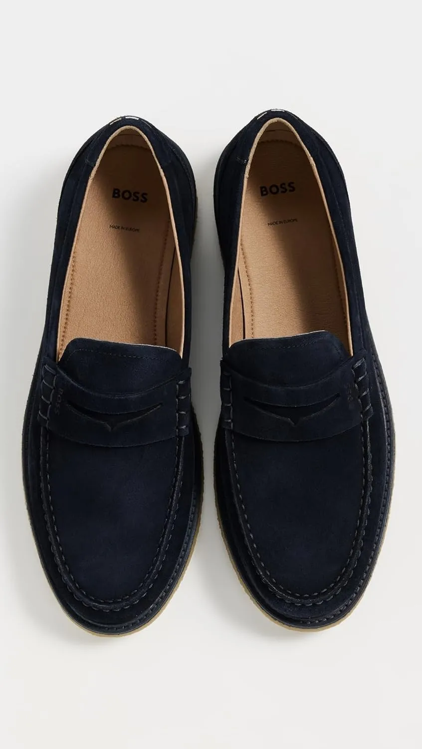 BOSS Men's Kope Suede Loafers