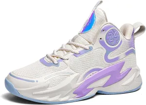 Boys Basketball Shoes Breathable Indoor Athletic Shoes Youth Outdoor Fashion Sneakers Comfortable Basketball Shoes for Girls