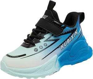 Boys Basketball Shoes, Kids High Top Sneakers, Youth Thick Sole Non Slip Comfortable Shoes with Big Girls High Tops