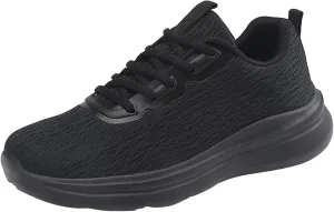 Breathable Diabetic Shoes for Men Casual Sneaker Mesh Breathable Walking Shoe Lightweight Elderly Slip on Shoes