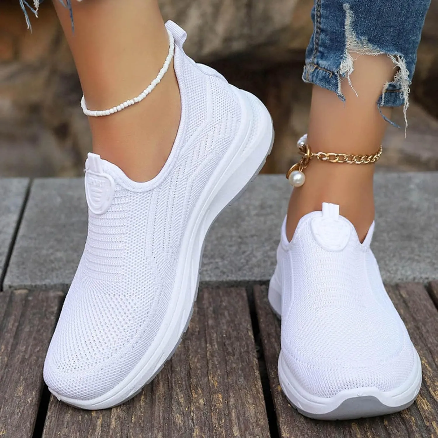 Breathable Fashion Sneakers for Women Breathable Zero Drop Adjustable Barefoot Shoes Lightweight Workout Shoe