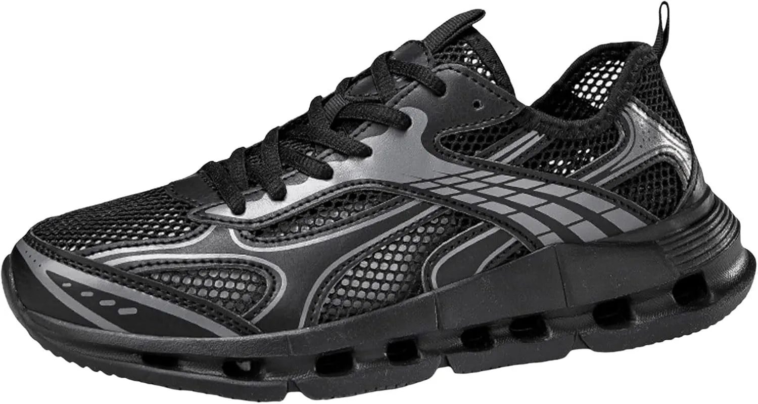 Breathable Walking Shoes for Men Comfortable Breathable Lightweight Tennis Shoe Men's Comfortable Canvas Shoes