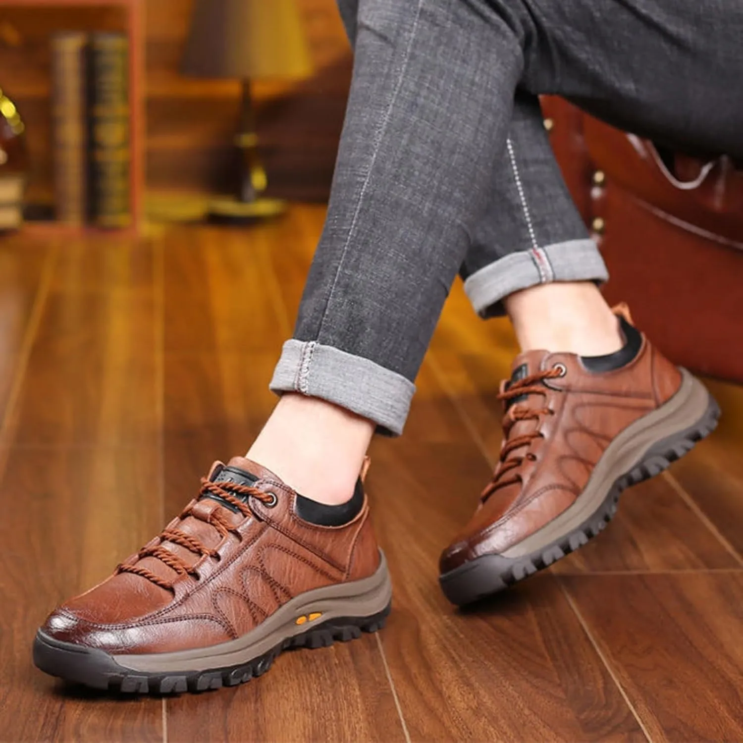 Breathable Walking Shoes for Men Recovery Air Athletic Running Tennis Shoe Memory Foam Versatile Shoes for Men