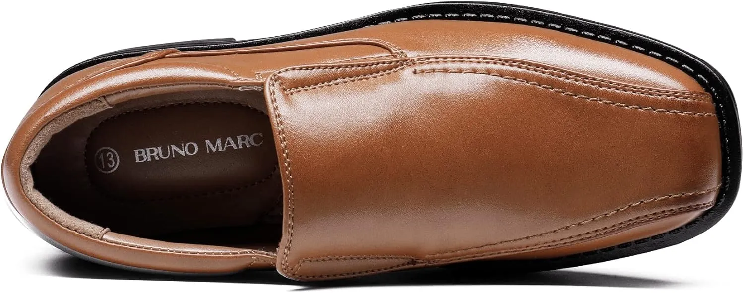 Bruno Marc Boy's Dress Shoes Slip-On Loafer Wedding Shoes