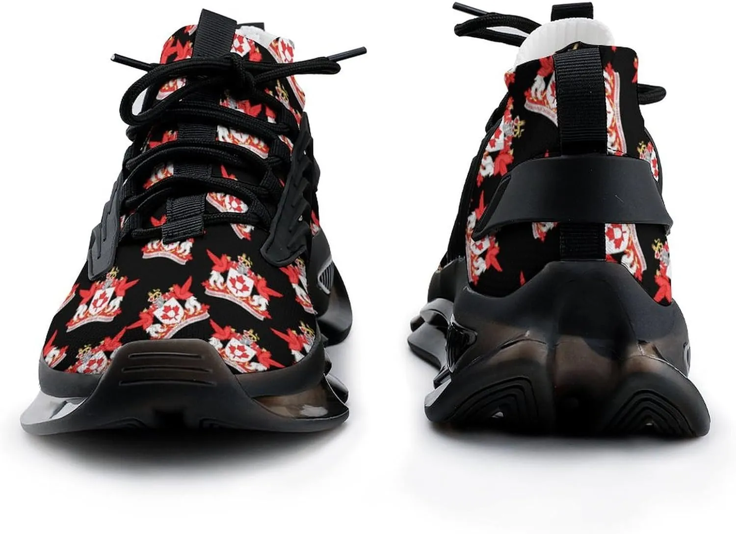 Canadian Heraldi Coat of Arms Men's Running Shoes Lightweight Walking Shoe Breathable Sneaker