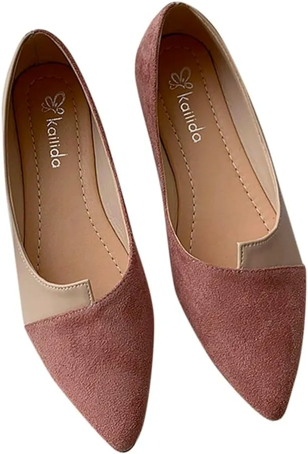 Casual Boat Loafers Shoes for Women Lightweight Walking Flats Women's Loafers Fashion Comfortable Flats