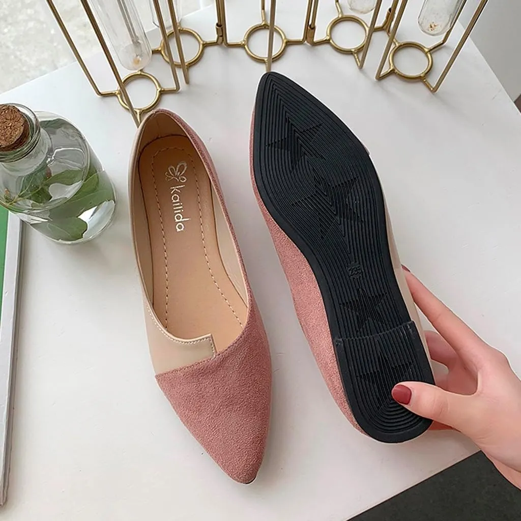 Casual Boat Loafers Shoes for Women Lightweight Walking Flats Women's Loafers Fashion Comfortable Flats