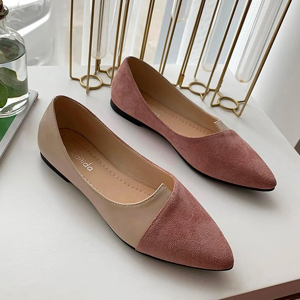 Casual Boat Loafers Shoes for Women Lightweight Walking Flats Women's Loafers Fashion Comfortable Flats