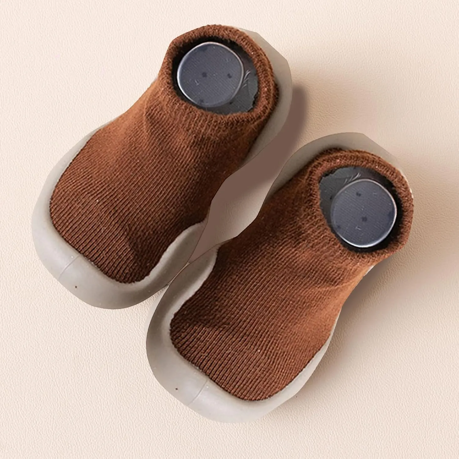 Cathalem Baby Sock Shoes Baby Walking Shoes Infant Breathable Slippers with Soft Rubber Sole Baby Boys Girls Slip On Sneakers