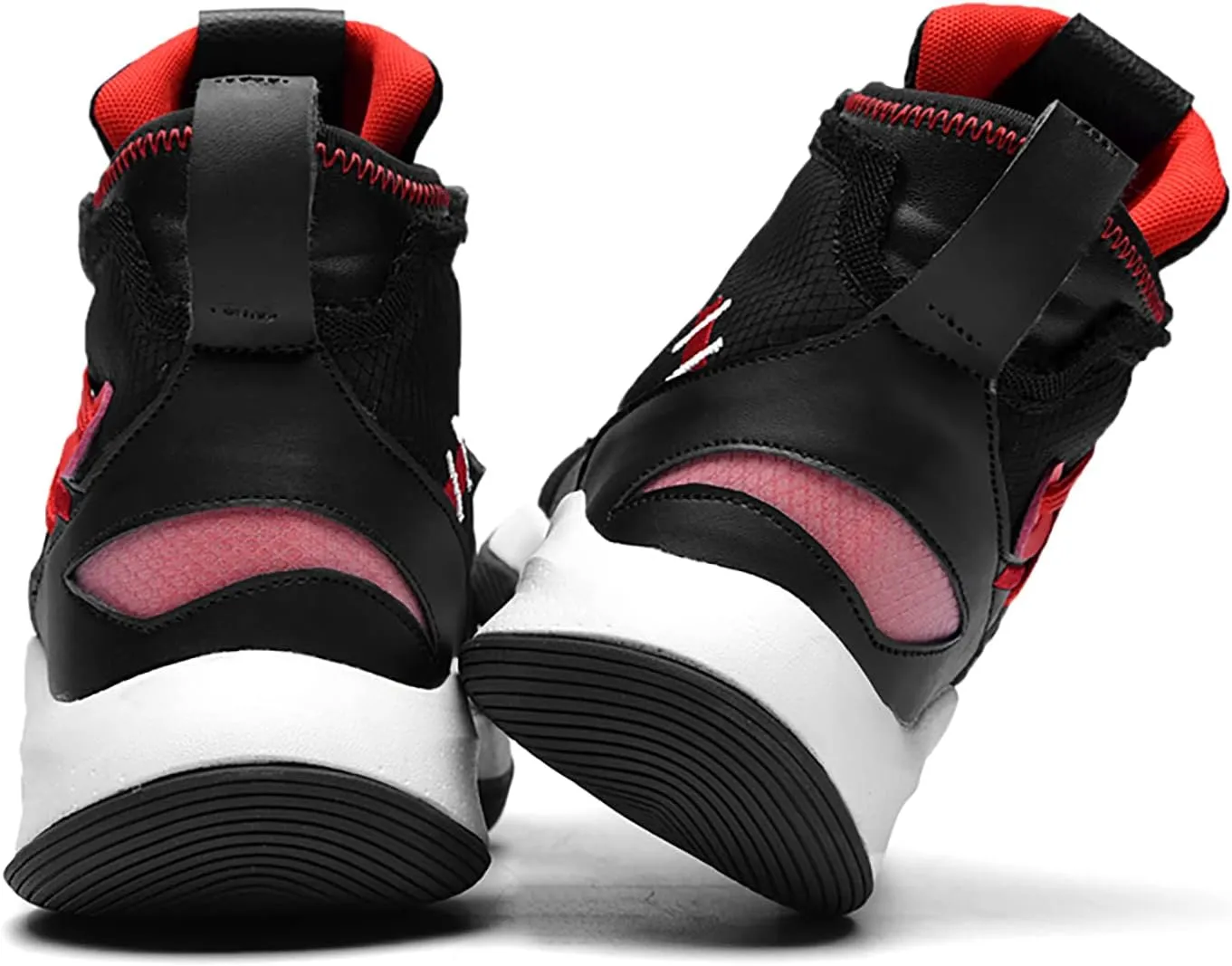CJSPORX Mens Basketball Shoes Fashion High Top Running Sneakers Lightweight Sport Shoes for Athletic
