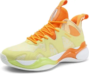 CJSPORX Mens Basketball Shoes Fashion High Top Running Sneakers Lightweight Sport Shoes for Athletic