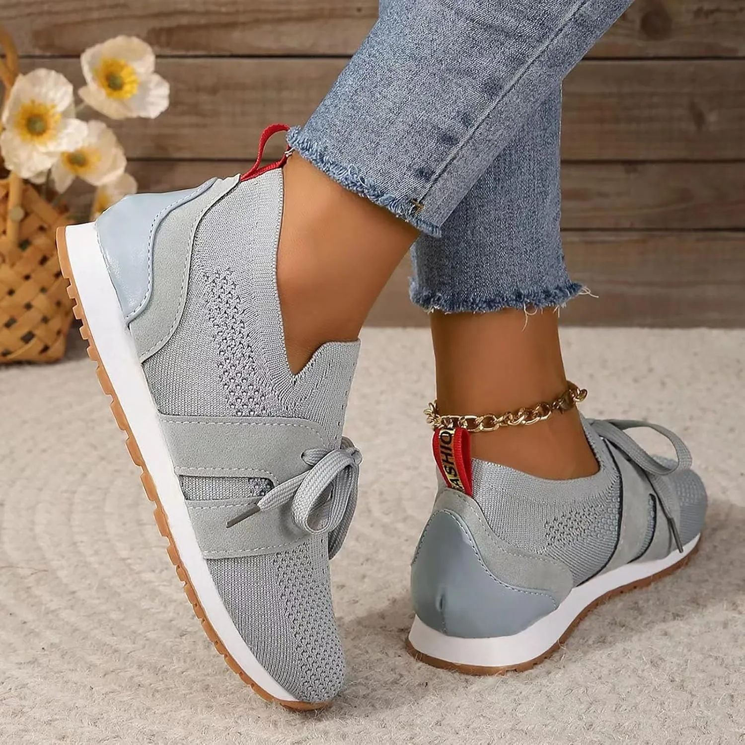 Comfort Lightweight Breathable Sneakers for Women Workout Sport Work Casual Tennis Shoes Mesh Orthopedic Shoe