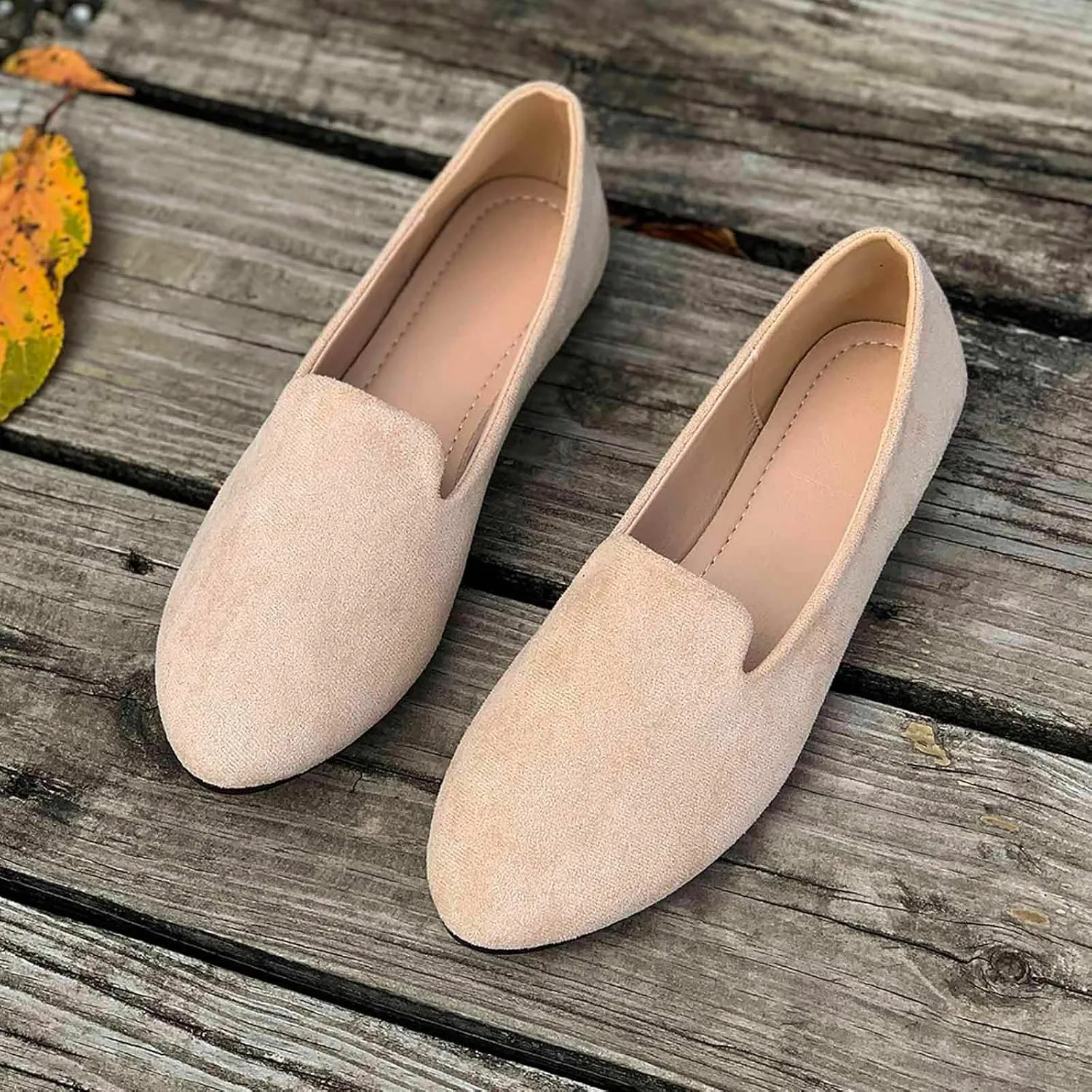 Comfortable Work Shoes Round Toe for Women Dressy Comfortable Slip On Dress Business Casual Shoes for Women