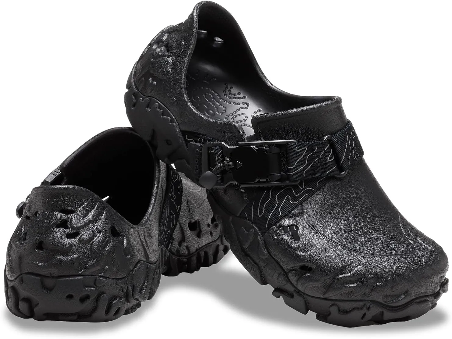 Crocs Unisex-Adult All Terrain Atlas, Slip On Shoes with Buckle Strap