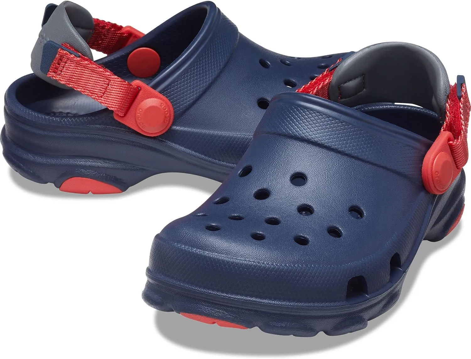 Crocs Unisex-Child All Terrain Clogs with Adjustable Heel Strap