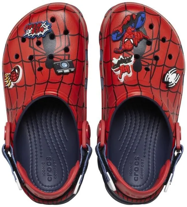 Crocs Unisex-Child Classic All-Terrain Spiderman Clogs