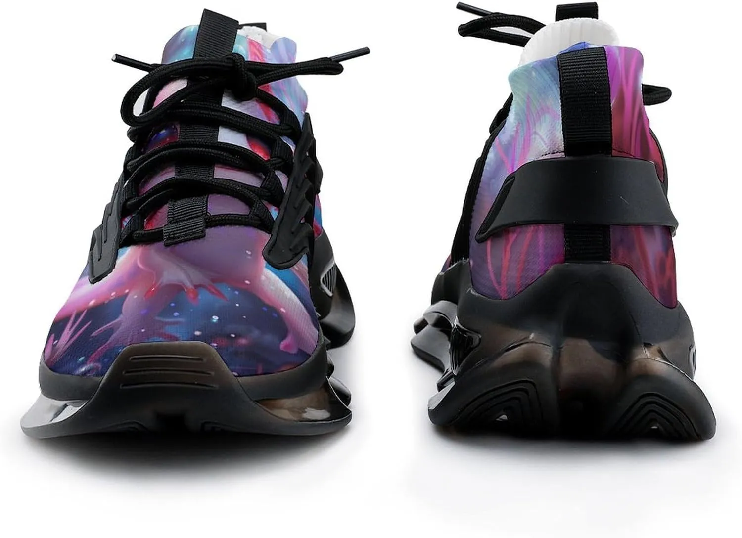 Cute Axolotl Under Sea Men's Running Shoes Lightweight Walking Shoe Breathable Sneaker