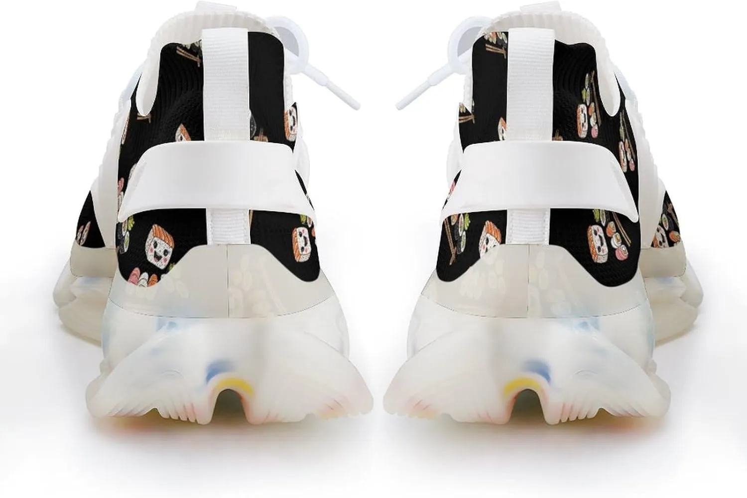 Cute Sushi Men's Running Shoes Lightweight Walking Shoe Breathable Sneaker
