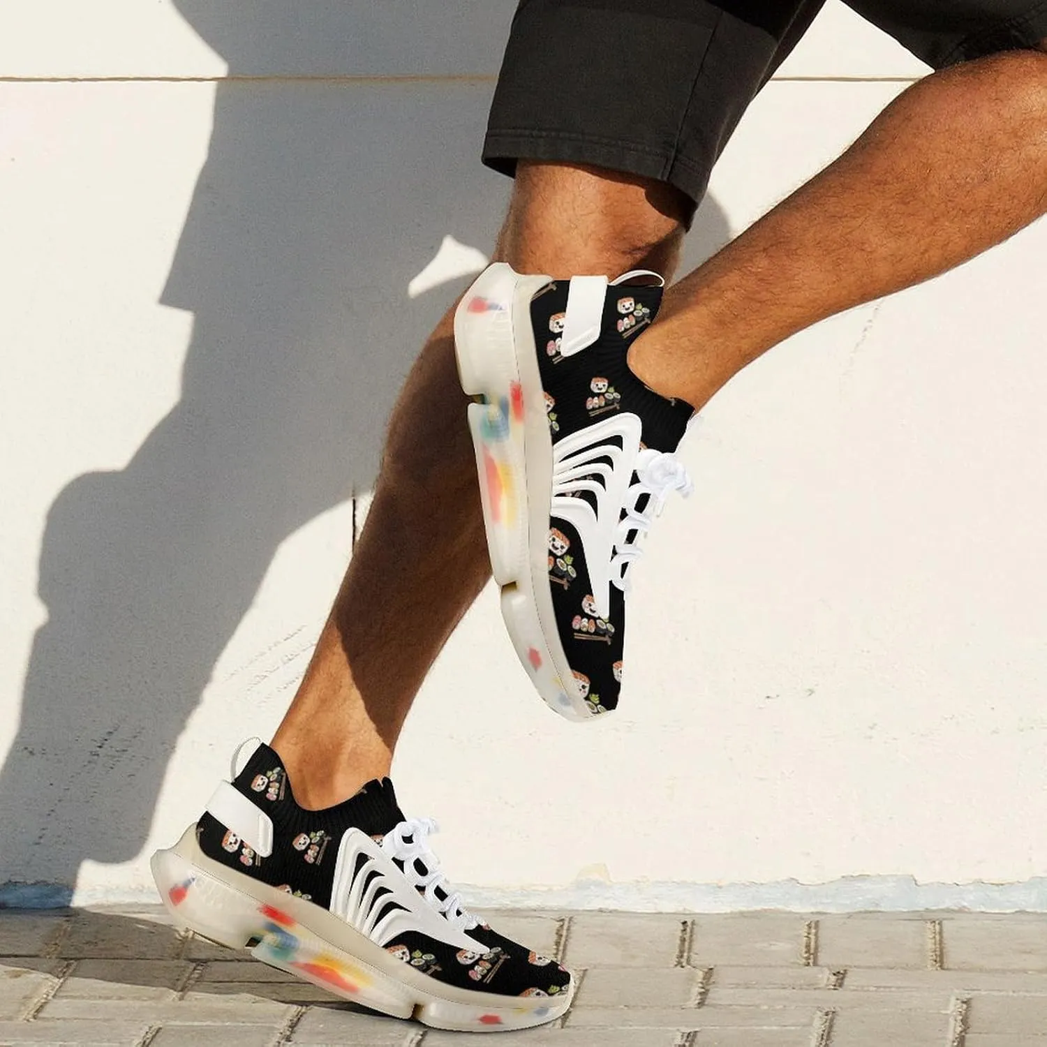 Cute Sushi Men's Running Shoes Lightweight Walking Shoe Breathable Sneaker